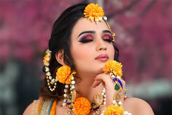 Haldi Makeup